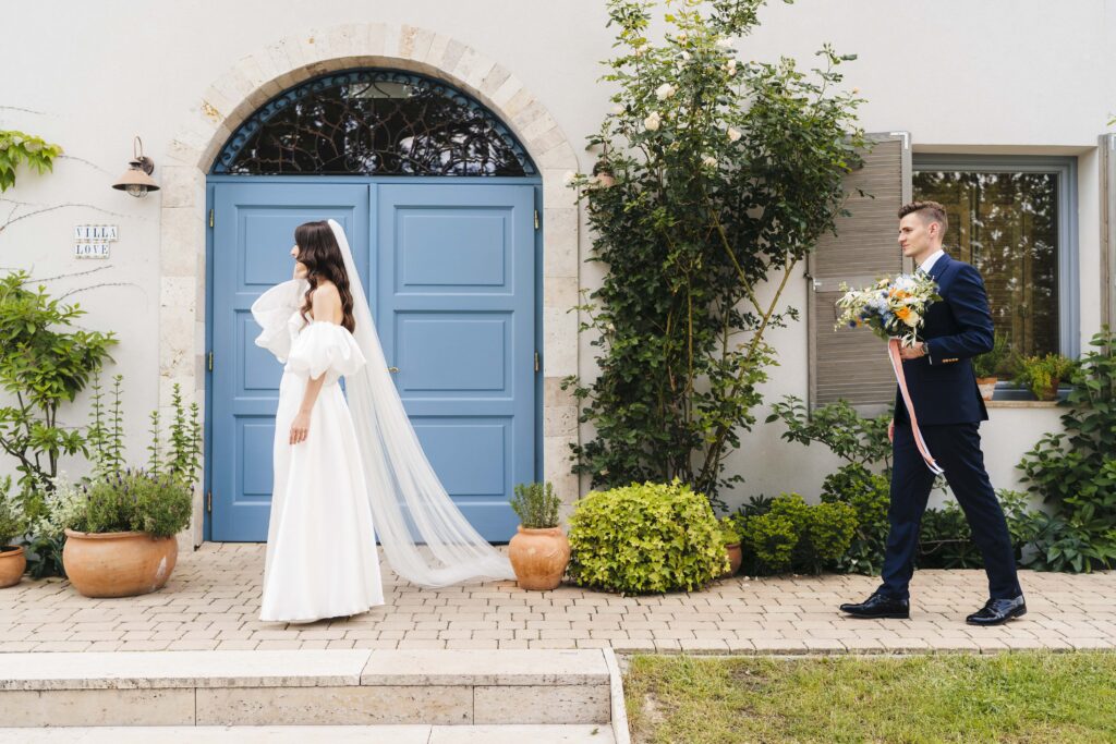 para młoda w dniu ślubu